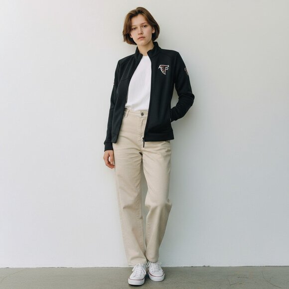 Cutter & Buck Black Super Bowl 51 Atlanta Falcons Full-Zip Jacket – Size S - Picture 5 of 8